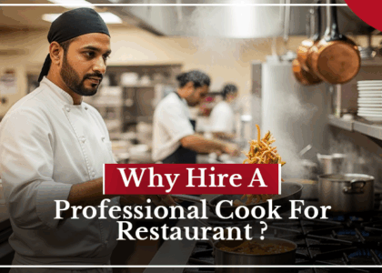 professional cook for restaurant